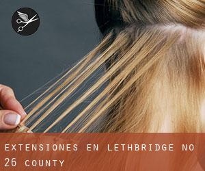 Extensiones en Lethbridge No. 26 County