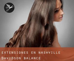 Extensiones en Nashville-Davidson (balance)
