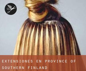 Extensiones en Province of Southern Finland