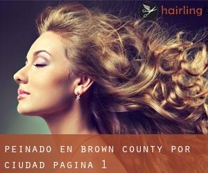 Peinado en Brown County por ciudad - página 1
